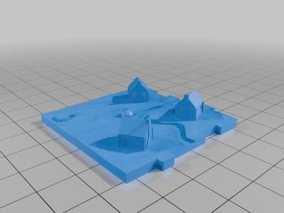 The Robbers Expansion for Rifraf 3D Carcassonne