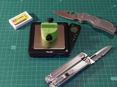 Edge sharpness tester