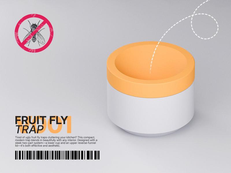 Aesthetic Fruit Fly Trap