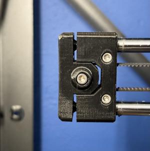 Prusa Mini X End in 2 Parts for better belt tensioning