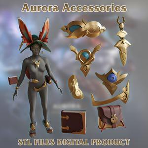 Aurora Accessories League Of Legends STL