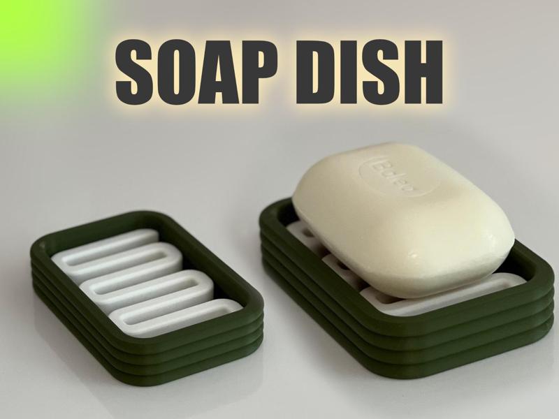 Soap Dish – Stylish & Functional Draining Tray