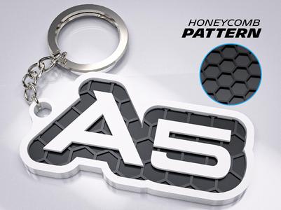 Audi A5 Keychain