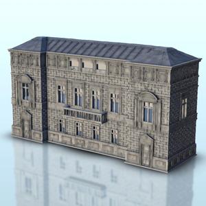 Baroque building 6 - Architecture Urban Scenery Modern WWII Napoleonic War of the Rose