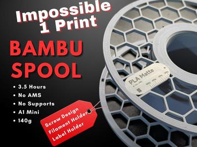 Imposable Bambu Lab Reusable Spool
