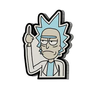 Rick Sanchez (Rick & Morty) LED Lamp