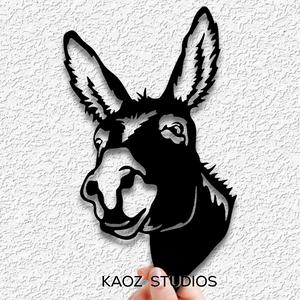donkey wall art burro wall decor mule decoration