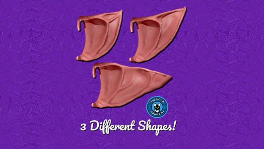 Pointy Costume Elf Ears (No Supports needed!)
