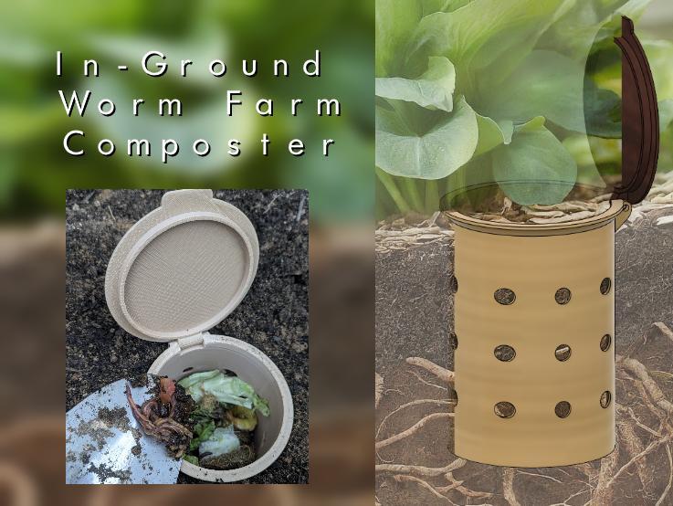 In-Ground Worm Farm Composter