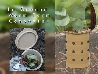 In-Ground Worm Farm Composter