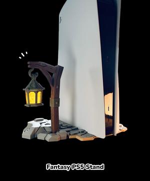 Medieval Lantern Playstation 5 Stand - Inspired by "Diablo 4"