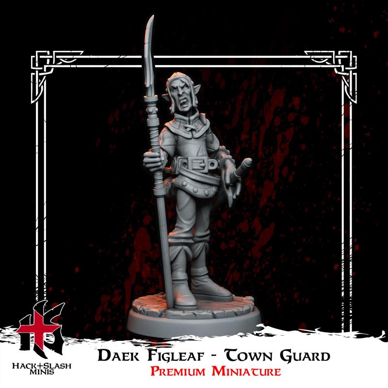 Daek Figleaf - Elf City Guard