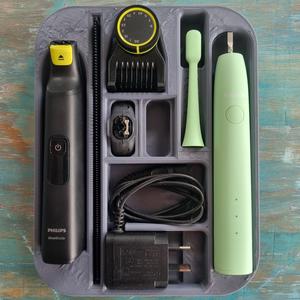 Prototype Case for OneBlade 360 Face PRO electric shaver and Hismile Electric Toothbrush
