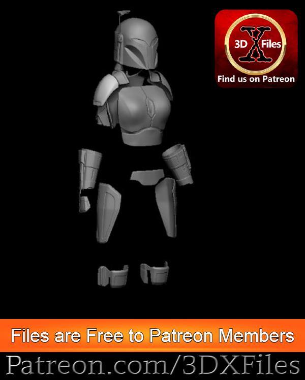 Koska Reeves Mandalorian Star War Armor - 1:6 Scale - Hot Toys 1/6th