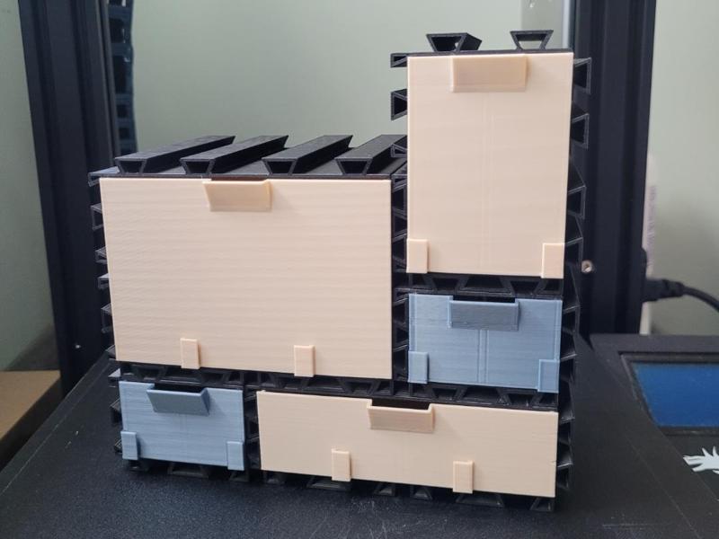 Interlocking Modular Drawers V2