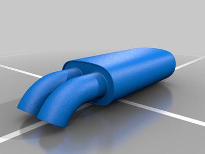 3D PRINTED MUFFLER