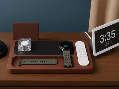 Nightstand Bed-Side Caddy