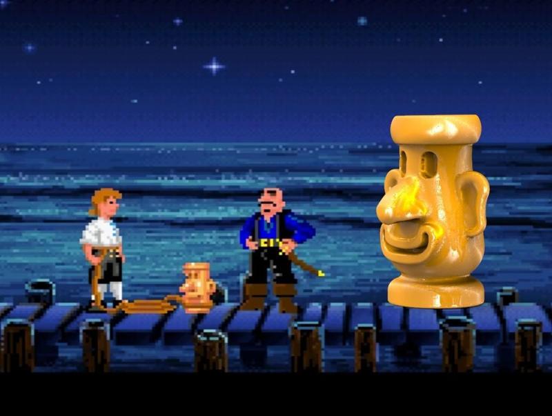 Idol Of Many Hands - Secret of Monkey Island - Statue
