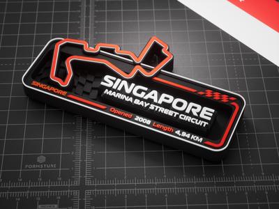Race Track collectables / "SINGAPORE"