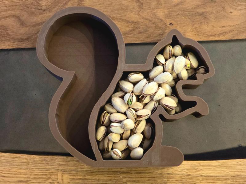 Squirrel nuts bowl \tray