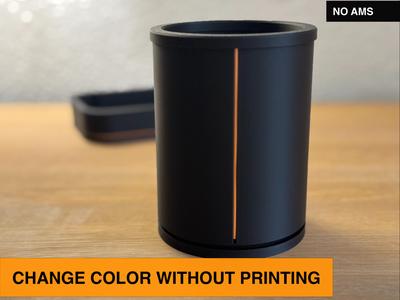 Sunset Pencil Cup