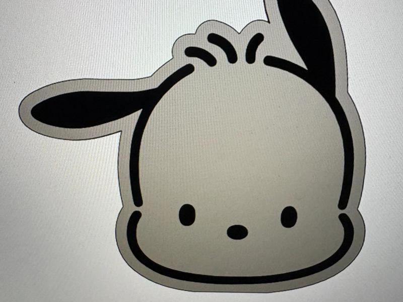 Pochacco pencil holder 