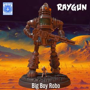 Big Boy Robo - Retro Sci-Fi Giant Robot Miniature