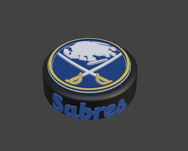 Buffalo Sabres Hockey Puck