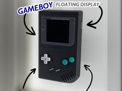 Game Boy Floating Display Cartridge Adapter