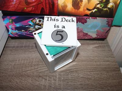 MTG EDH Commander Showcase Deck Box - Bracket 5