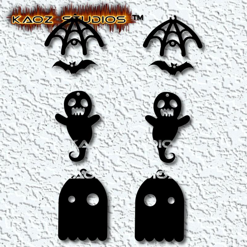 halloween earrings pack of 3 