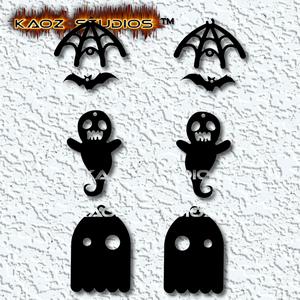 halloween earrings pack of 3 