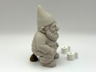 Pooping Garden Gnome