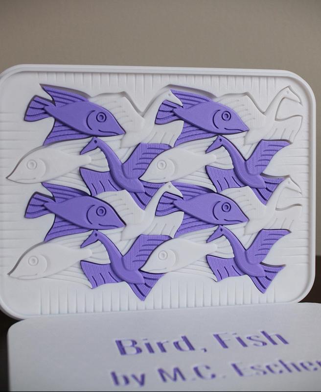 Birds & Fish Tessellation Puzzle