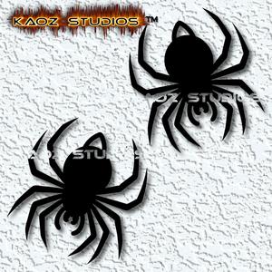 spider earrings.stl