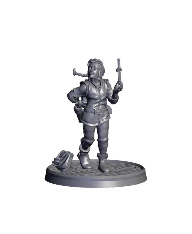 Halfling Rogue.stl
