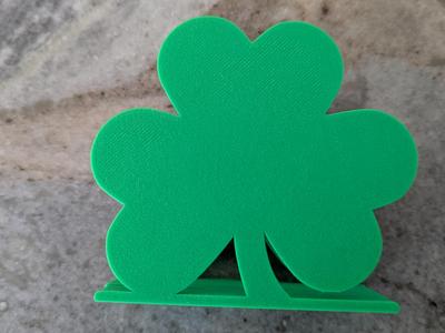 St Patrick's Day Shamrock Napkin Holder