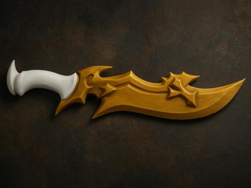 Dagger Junker Queen Heavymetal Skin (Overwatch)