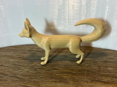 Foxes - Big Tail, Tail up and Tail down
