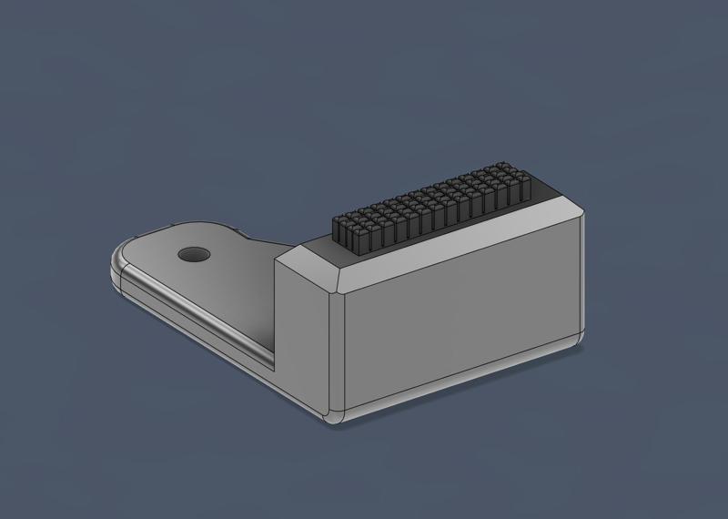 Ender 3(pro,neo)  brush holder