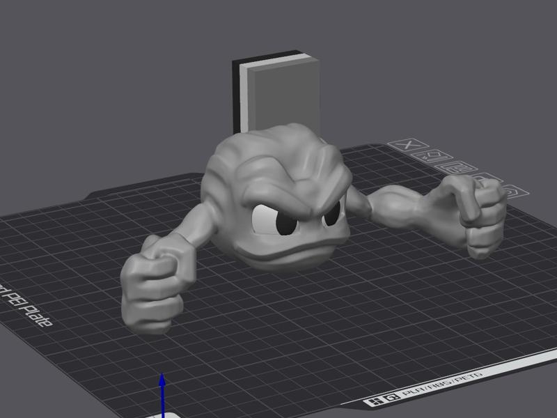 #74 Geodude 185x82x62 - AMS .! 3 Colors