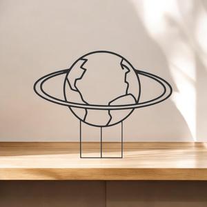 Planet Line Art - Desktop Line Art