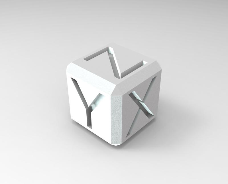 Calibration Cube Over-Engineered