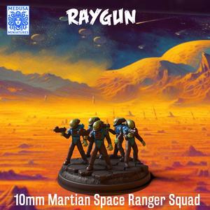 10mm Martian Space Ranger Squad - Retro Sci-Fi Infantry