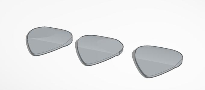 Bass Guitar Pick - 1.2mm