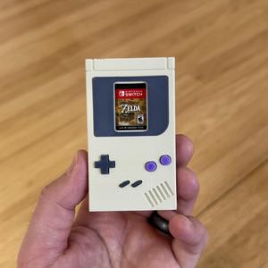 Gameboy Style Switch Game Holder