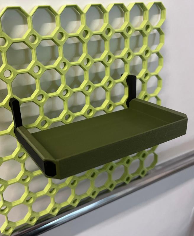 Multiboard Pegboard Sliding Shelf