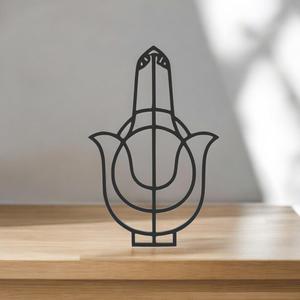 Gyan Mudra Line Art - Desktop Line Art