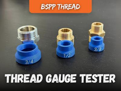 Thread Gauge Tester: A Handy Tool for Measuring BSPP Hydraulic Pipe Threads