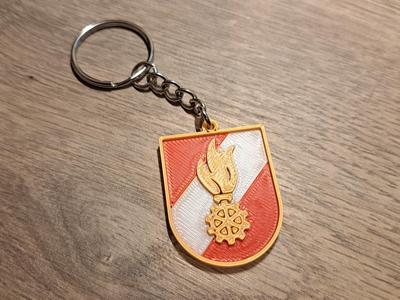 Fire Department Keychain